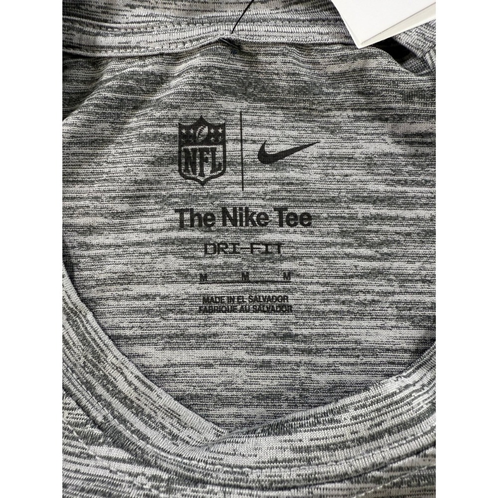 Nike Seattle Seahawks NFL Dri-FIT Mens Shirt Grey Medium On Field Apparel New - Picture 2 of 10